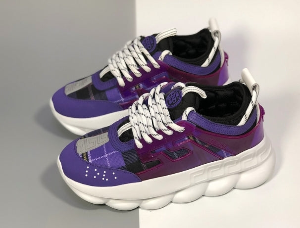  les sneakers Versace Femme sont un témoignage de l'engagement de Versace à combiner style et extravagance. Exceptionnel 