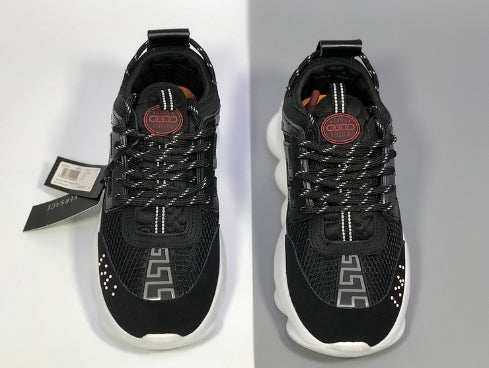  les sneakers Versace Femme sont un témoignage de l'engagement de Versace à combiner style et extravagance. Exceptionnel 