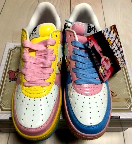 Bapesta Low Shoes "
 Tri-Color Pink (2018) " Woman