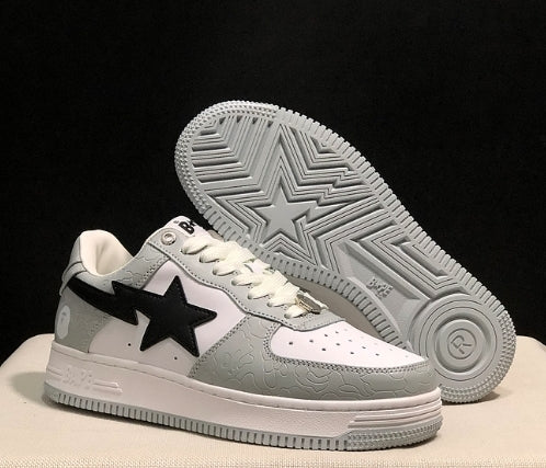 Chaussure Bapesta Low M2 'White Grey' Femme