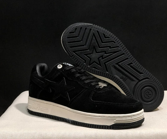 Chaussure Bapesta"  Black Suede " Femme