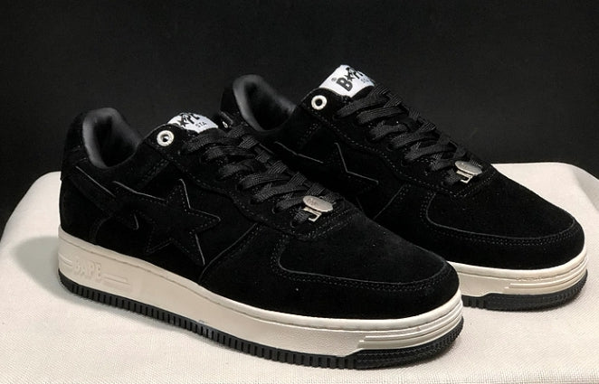 Chaussure Bapesta"  Black Suede " Femme