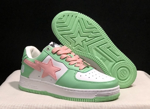 Chaussure Bapesta Low "Pastel Green" Femme