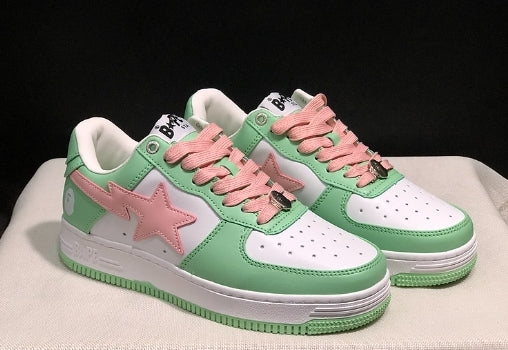 Chaussure Bapesta Low "Pastel Green" Femme