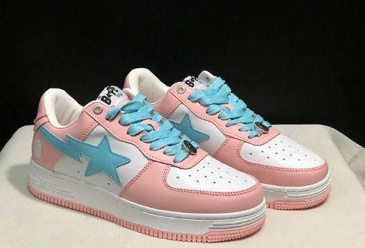 Chaussure Bapesta Low  'PASTEL PINK'  Femme