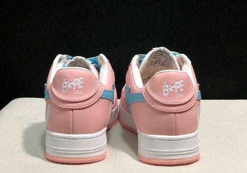 Chaussure Bapesta Low  'PASTEL PINK'  Femme