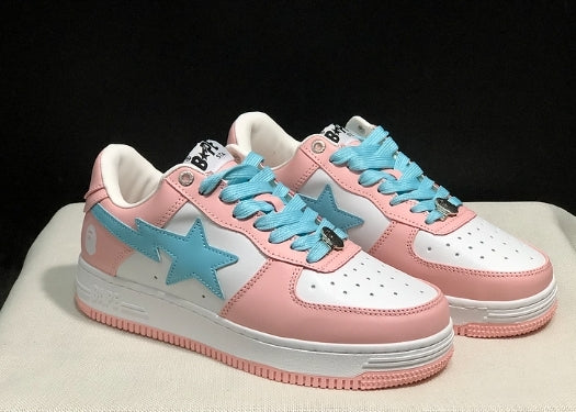 Chaussure Bapesta Low  'PASTEL PINK'  Femme