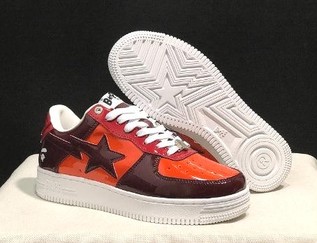 Chaussure Bapesta Low " Red Camo "  Femme