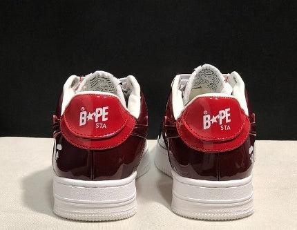 Chaussure Bapesta Low " Red Camo "  Femme