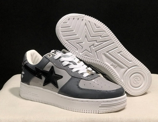 Chaussure Bapesta Low " Grey Camo "  Femme