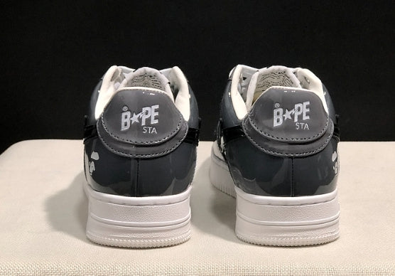 Chaussure Bapesta Low " Grey Camo "  Femme