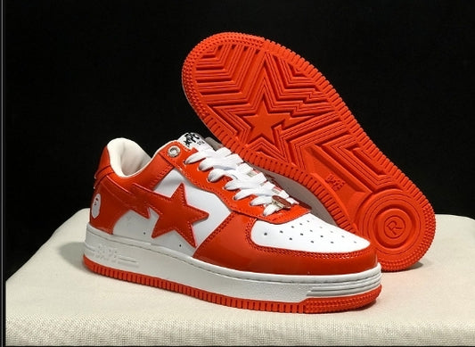 Chaussure Bapesta Low   " Red "Femme