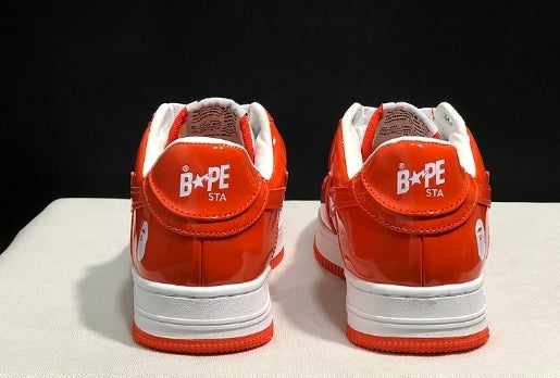 Chaussure Bapesta Low   " Red "Femme