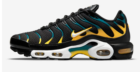 Nike Air Max Plus Black Teal Yellow