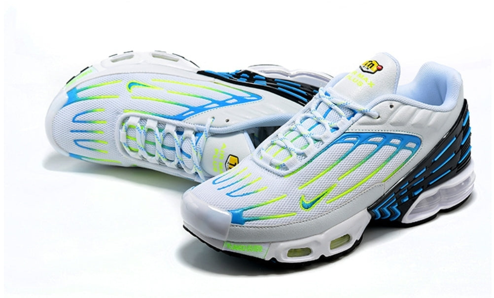baskets Nike Air Max Plus 3 White Marina Volt Black