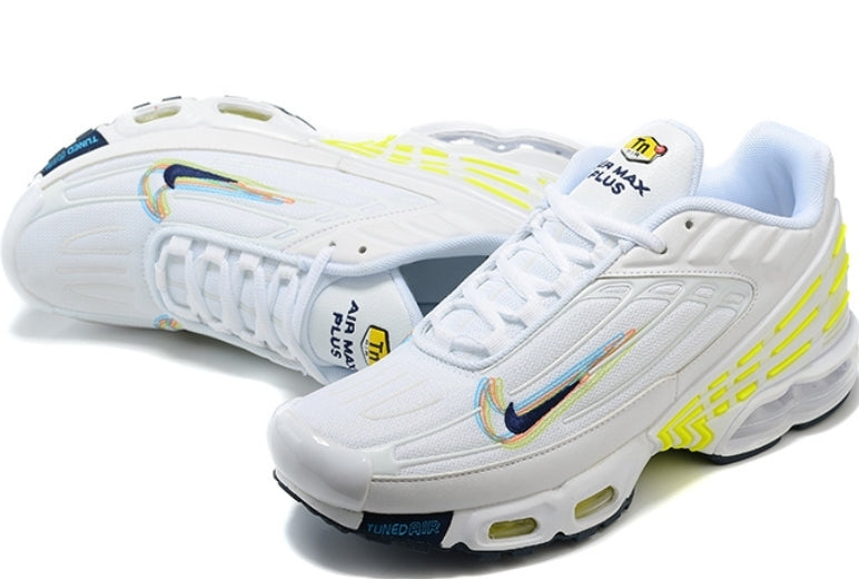 baskets Nike Air Max Plus 33D Swoosh White Volt