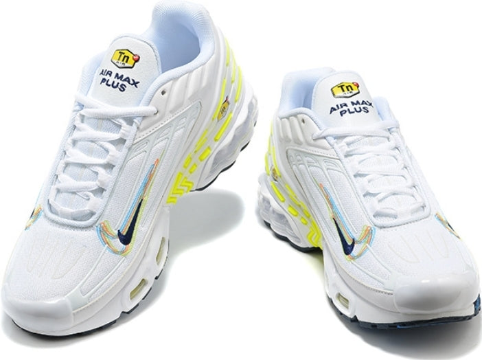 baskets Nike Air Max Plus 33D Swoosh White Volt