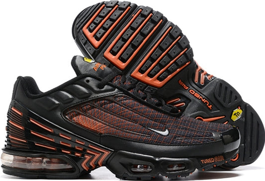baskets Nike Air Max Plus 3Black Orange Spirograph