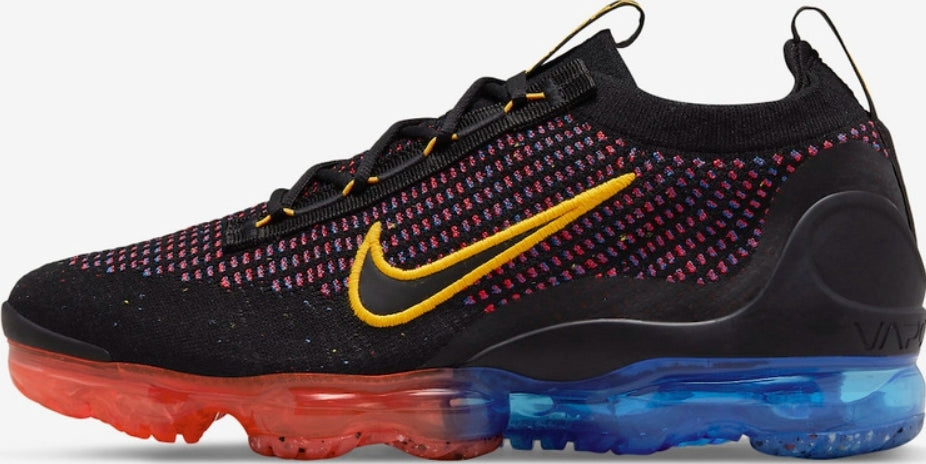 Nike Air VaporMax 2021 FKBlack Photo Blue Crimson Gold