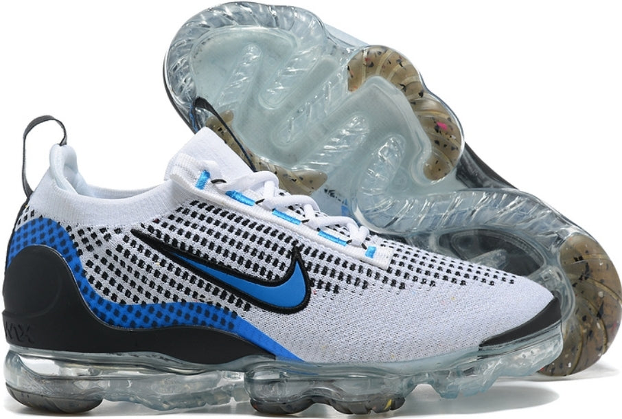 Nike Air VaporMax 2021 Flyknit
 White Black Photo Blue