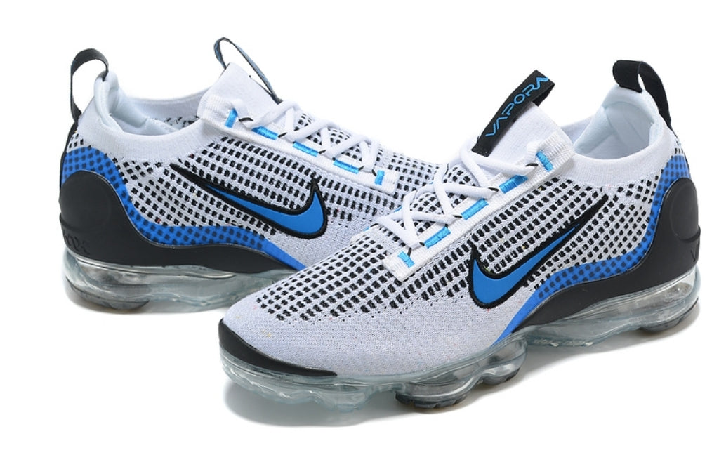 Nike Air VaporMax 2021 Flyknit
 White Black Photo Blue