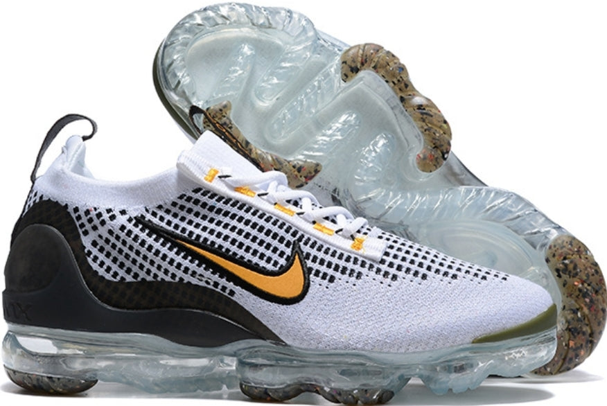 Nike Air VaporMax 2021 FK White Black Kumquat