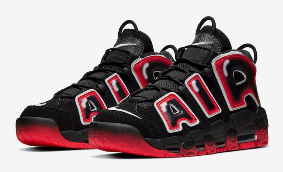 Nike Air Uptempo Laser Crimson Sneakers