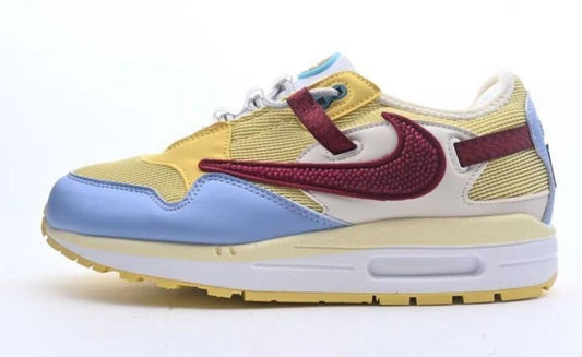 Les baskets Nike Air Max 1 sont iconiques pour leur style emblématique.retro incontournable pas cher. Le moins cher.exceptionnel 