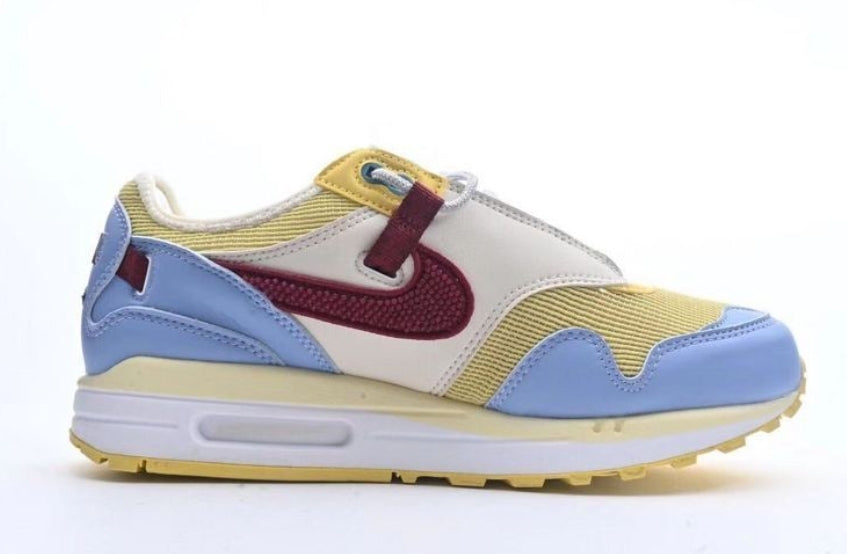 Les baskets Nike Air Max 1 sont iconiques pour leur style emblématique.retro incontournable pas cher. Le moins cher.exceptionnel 