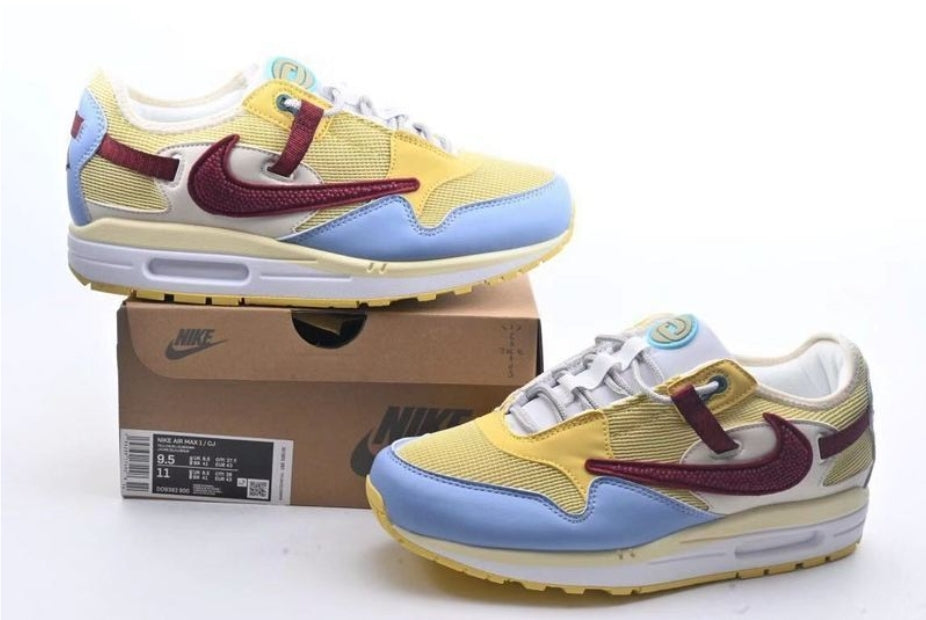 Les baskets Nike Air Max 1 sont iconiques pour leur style emblématique.retro incontournable pas cher. Le moins cher.exceptionnel 