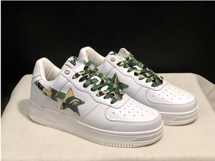 Les baskets sneakers Bape Sta incarnent un style emblématique et une tendance urbaine audacieuse.

leur design distinctif et l'utilisation.pas cher.le moins cher.