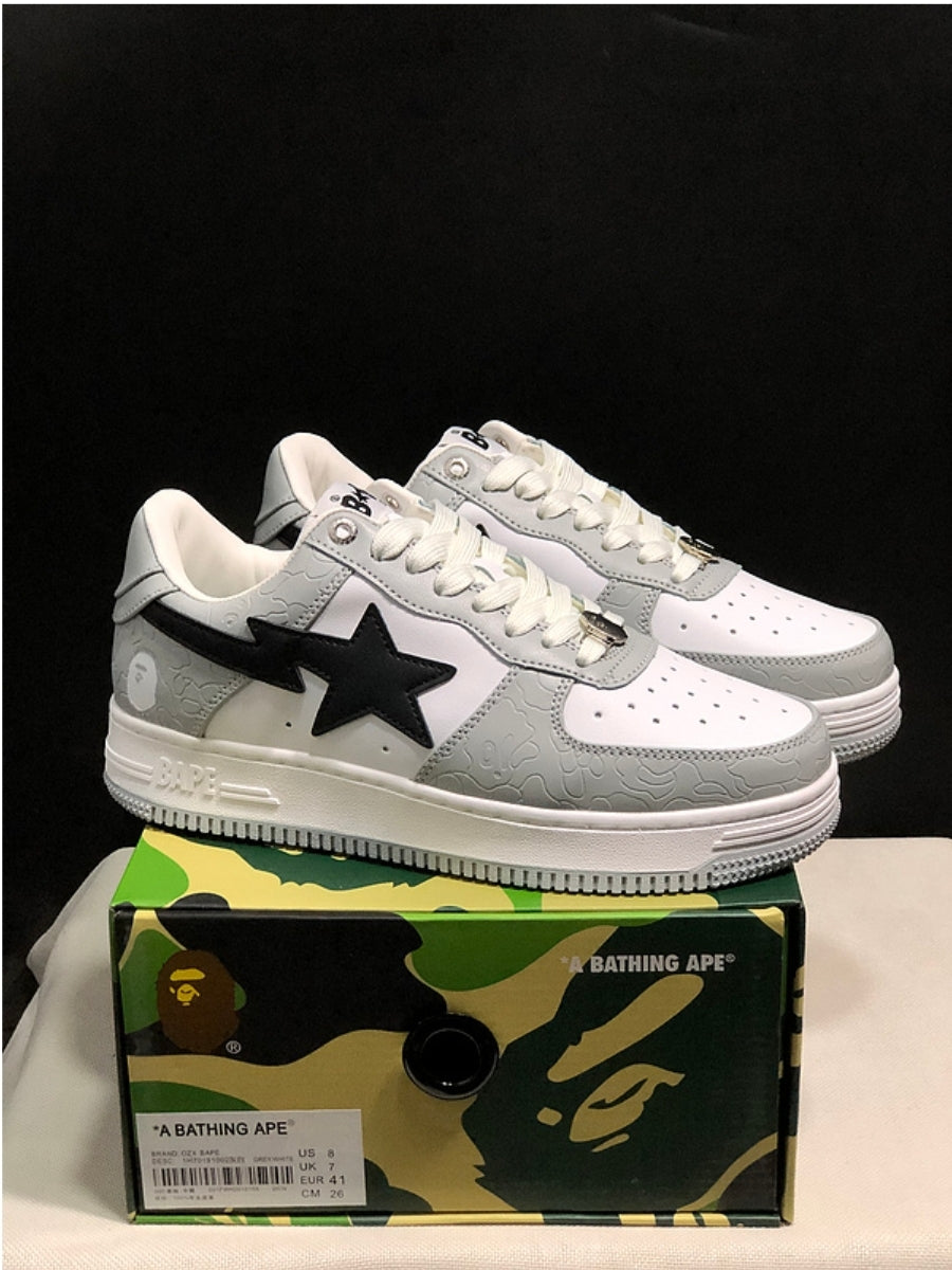 Les baskets sneakers Bape Sta incarnent un style emblématique et une tendance urbaine audacieuse.leur design distinctif.pas cher.le moins cher.