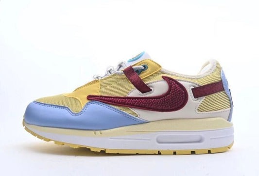 Les baskets Nike Air Max 1 sont iconiques pour leur style emblématique.retro incontournable pas cher. Le moins cher.exceptionnel 