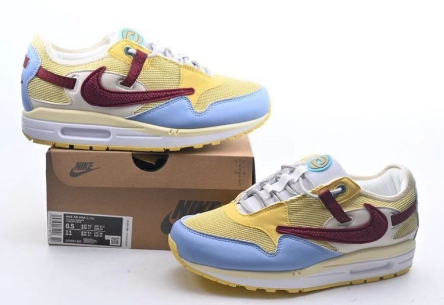 Les baskets Nike Air Max 1 sont iconiques pour leur style emblématique.retro incontournable pas cher. Le moins cher.exceptionnel 