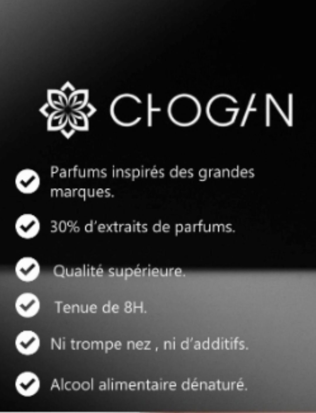 Notre instagram  pour nos parfum chogan